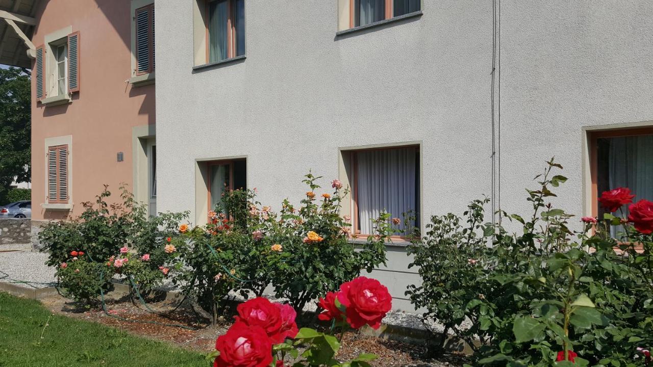 Hôtel les Berges Chippis Exterior foto